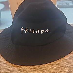 FRIENDS Black Bucket Hat